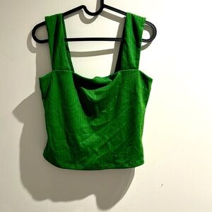 Bare midi SQ neck Rin Tank- Haut carré